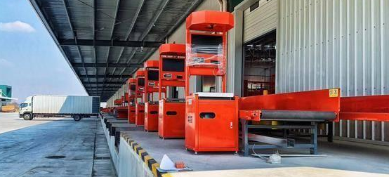 青島新建物流中心購買大量電動液壓搬運(yùn)車
